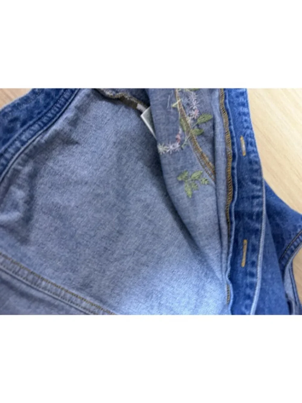 Vtg Big Smith Carpenter Overalls Blue Denim Work Bibs Men 36x30 Large Farm